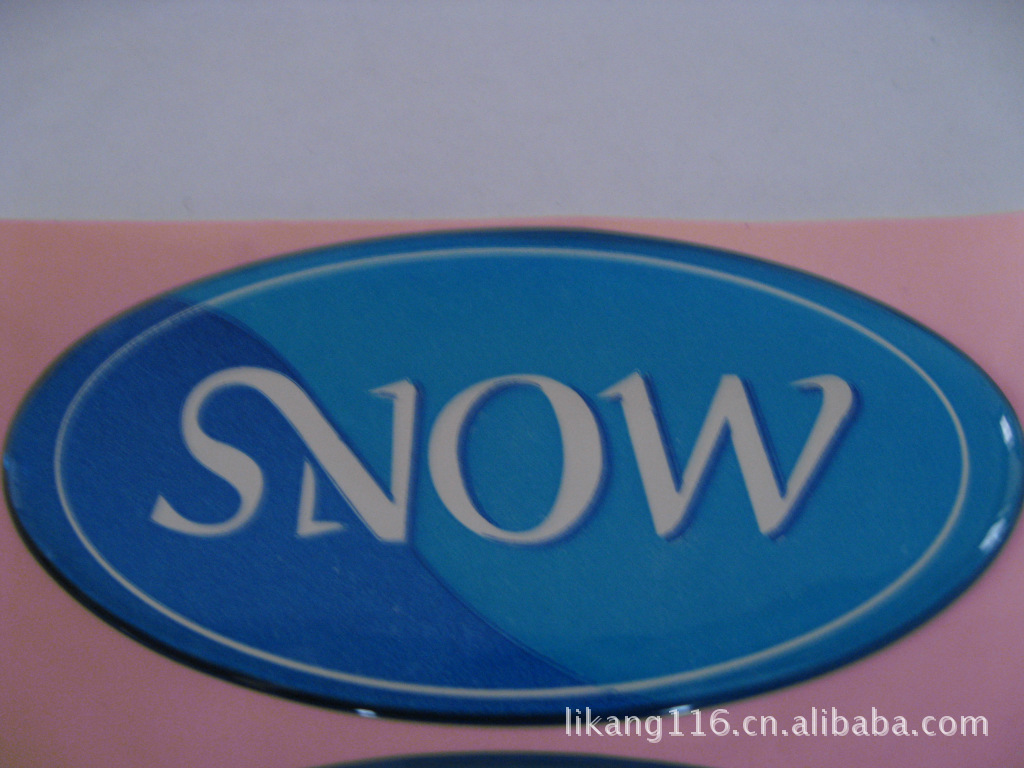 厂家定制卡通滴塑不干胶标签,进口水晶滴胶,外贸出口塑料标签