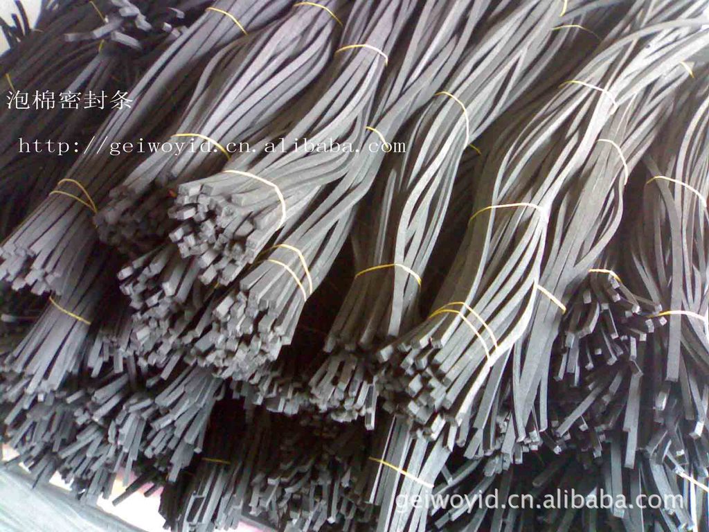 厂家专业分切白色eva泡棉密封条 质量有保障