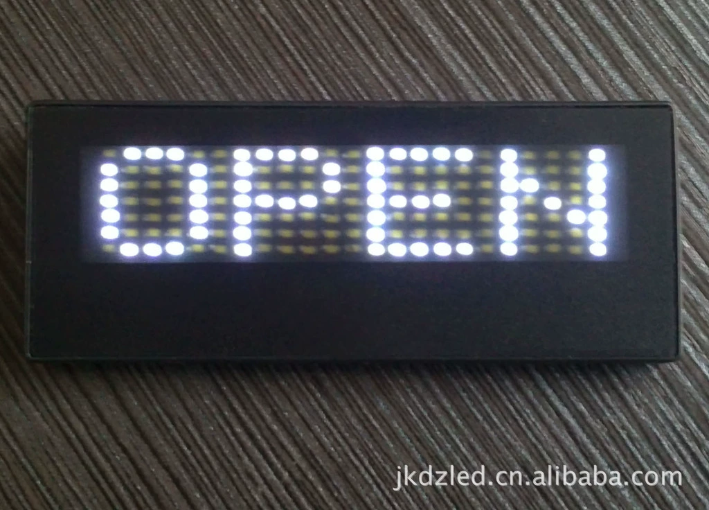 LED bracket card, LED business card screen, LED BADGE