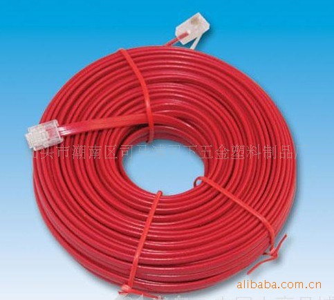 电话延长线 室内外延长线 铜包钢电话线 电话机连接线双 绞电话线