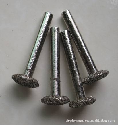 客户订制立方氮化硼CBN电镀磨头超硬钻石磨具材料粒度齐欢迎订购