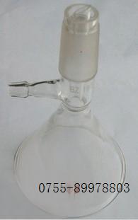 玻璃标准口漏斗75MM三角抽滤漏斗24#