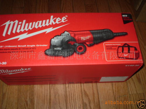 现货批发美国milwaukee米沃奇4-1/2"工业级磨光机6148-30