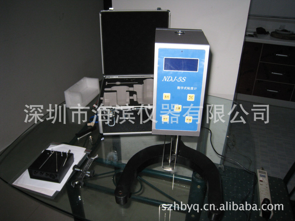 数字式粘度计NDJ-5S数显粘度计食品粘度仪ND-5S台式粘度测试仪