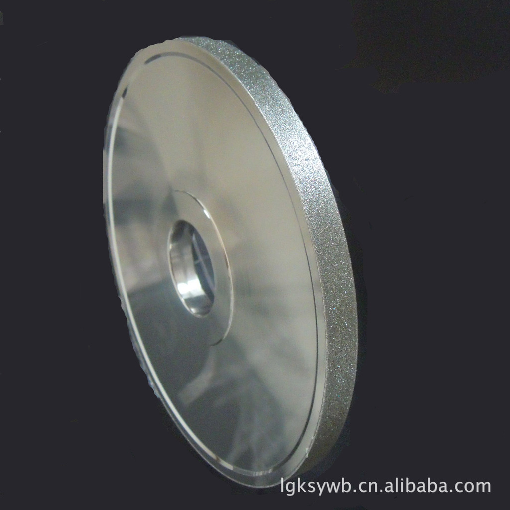 供应【利工】优质电镀金刚石平形砂轮 钻石砂轮