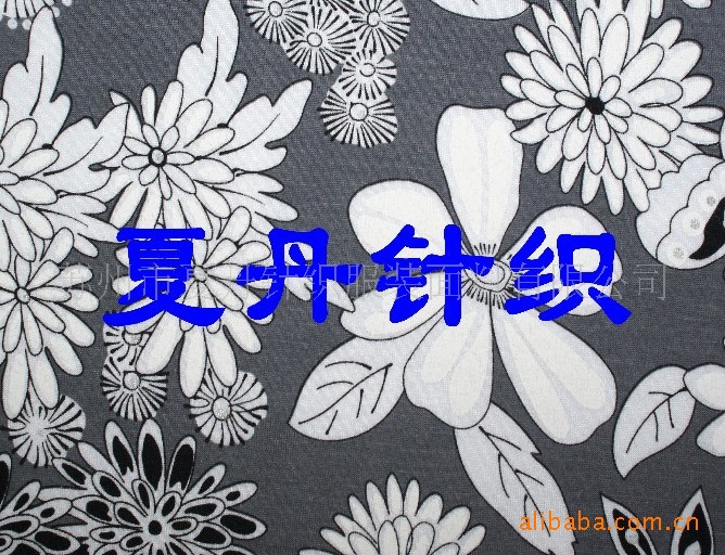 供应·优质莫代尔氨纶烫银印花布(图)，兰精莫代尔，活性印花