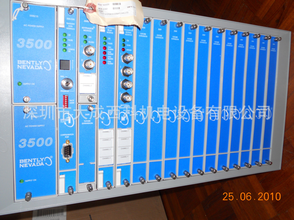 美国BENTLY NEVADA本特利 3500保护系统3500/05-02-04-00-00-01