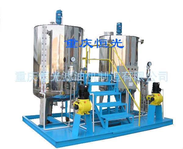 重庆恒光长期经销污水处理用联胺除氧成套加药装置