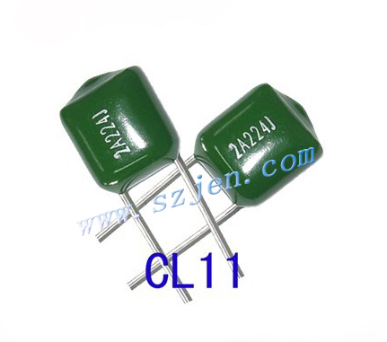 2A224J涤纶电容器CL11麦拉电容器224J100V