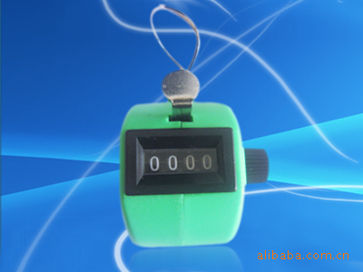 供应彩色塑料按动计数器