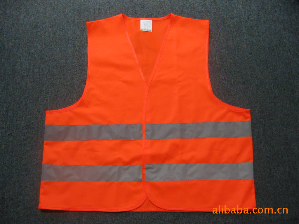 安全反光背心 反光材料 夜间工作执勤反光外套