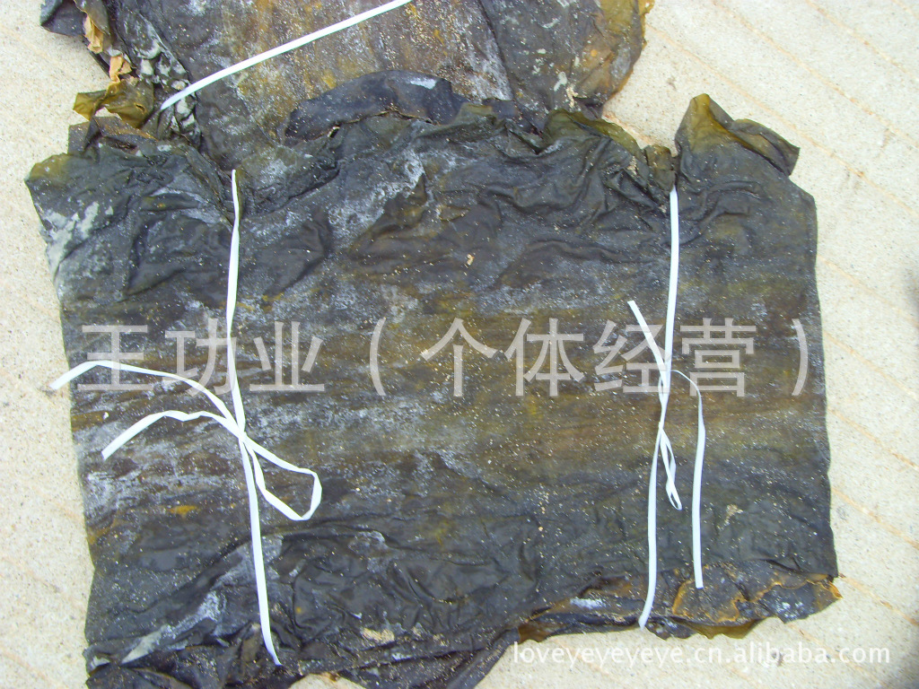 (多图)新货海产品海洋蔬菜精装无沙干海带 短板30公分海带片天然