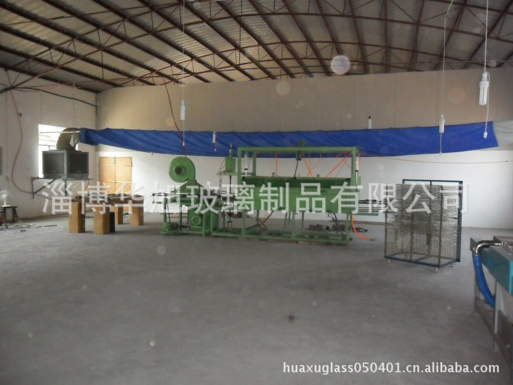 全自动钢化玻璃盘生产线