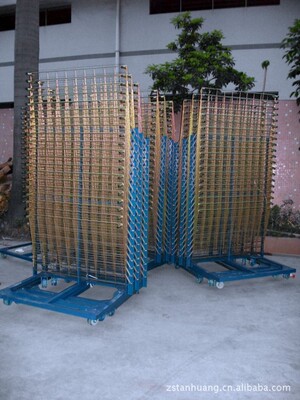 Screen printing air drying rack