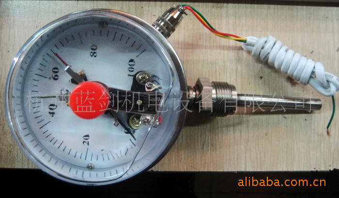 专业供应 雷尔达   耐震电接点双金属温度计 品质保证