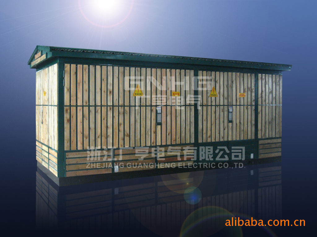 GHM-010环保低碳木条箱式变电站（箱变）外壳,18年厂家制造工艺