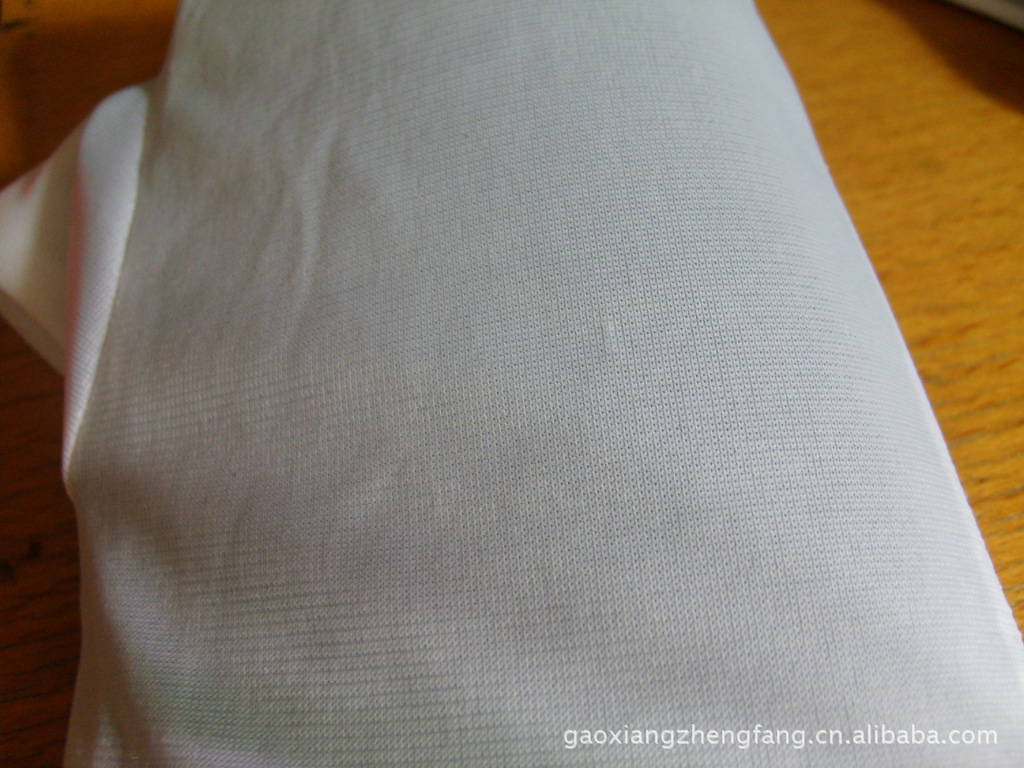 厂家供应 锦氨高弹珠地网眼 T恤面料可吸湿快干处理 量大优惠