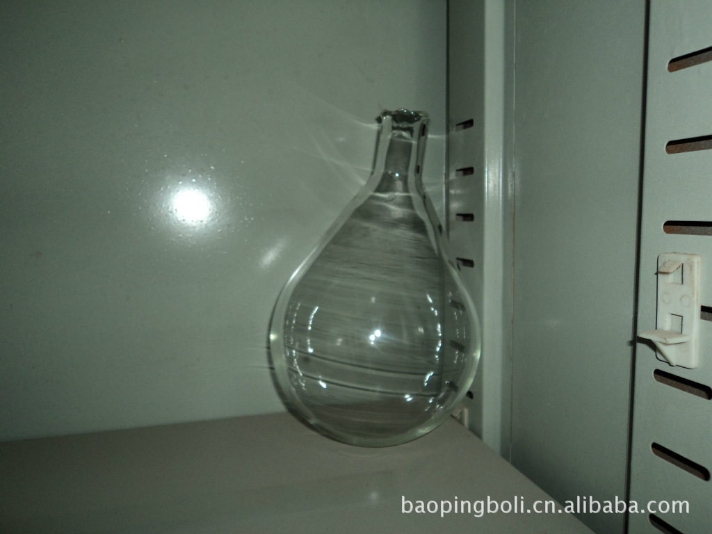 厂家定制各种型号茄形烧瓶 实验烧瓶 圆口烧瓶 来图来样定做