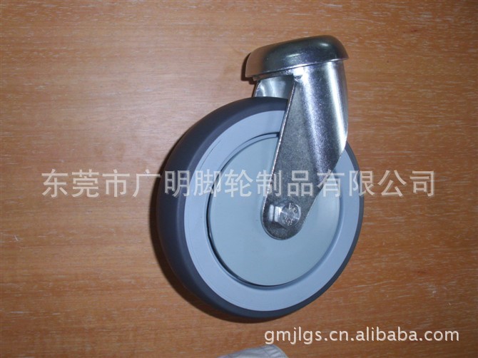 厂家生产：各种塑胶中孔脚轮,医疗仪器轮,机械设备脚轮，孔顶脚轮