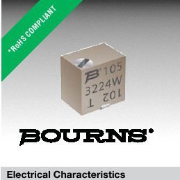 BOURNS贴片电位器3224J-1-203ETR 3224G-1-102ETC 3224W 3224X-1