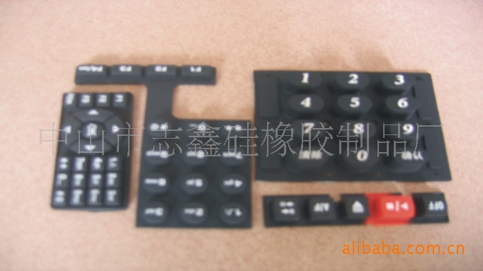 硅橡胶制品厂 硅胶按键 导电按键 印刷按键 按键帽 硅胶按钮