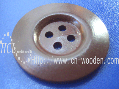供应圆木纽扣梨木卡通椭圆平头橄榄扣钮扣图案面包扣有眼多款