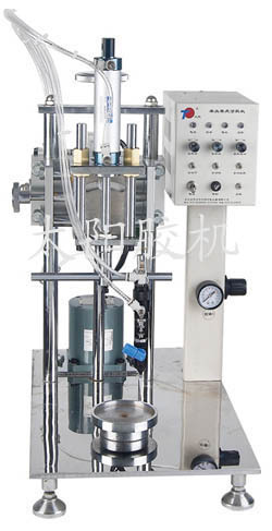 嵊州太阳胶机厂家供应TYA1-1单头单点精密型涂胶机扬声器喇叭点胶