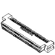 SCSI Connector Single: QA61343-PNA4-4F富士康