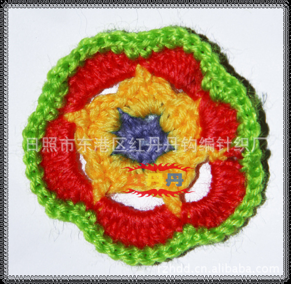 供应手钩花，钩针花，手勾花。F-12蕾丝复古装饰品花边装饰花边