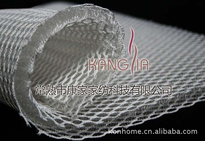 3D鱼丝网布 钓鱼线材料 3D网眼布 3D透气网格布 3D座垫透气材料