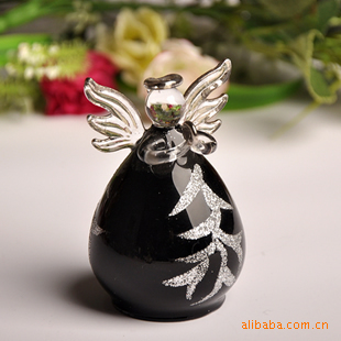 Cristal bendición Ángel azul puro diamante Ángel regalo accesorios para el hogar