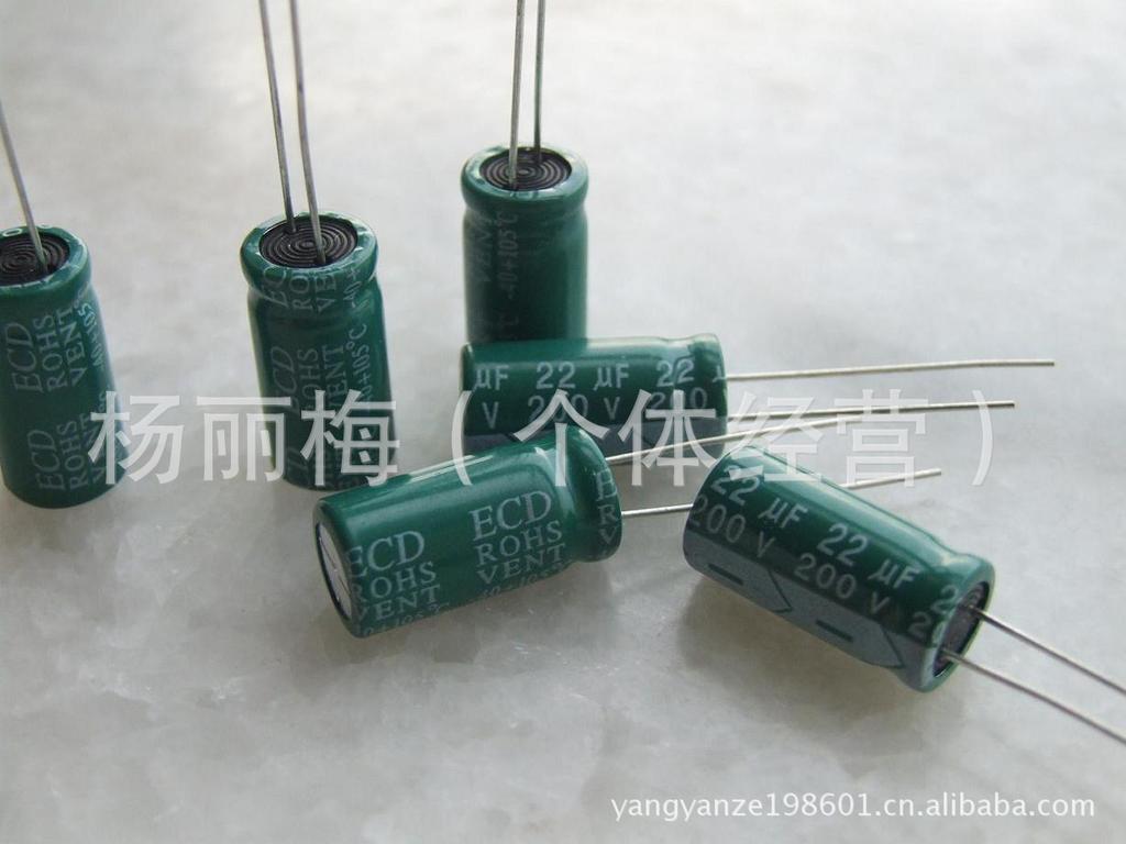 現供应拆机电解电容200V22UF