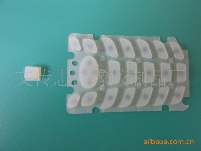 中山市硅胶手机按键 导电按键硅胶 开关按钮硅胶遥控按键加工订做