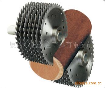 供应带刮刀原木多片锯500*5.0/4.2*60*48T+6T(图)