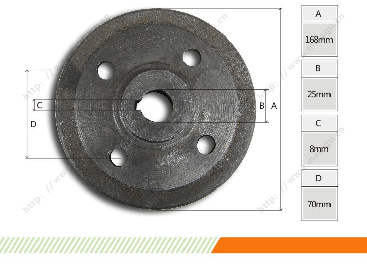 阿裡msc-64340小號4孔剎車鍋160#-1