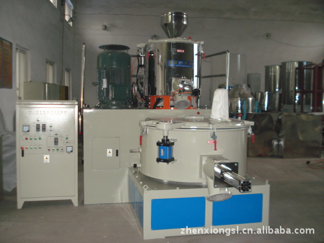 搅拌机厂家供应EPS大白再生塑料颗粒变频搅拌混料机组300/600升