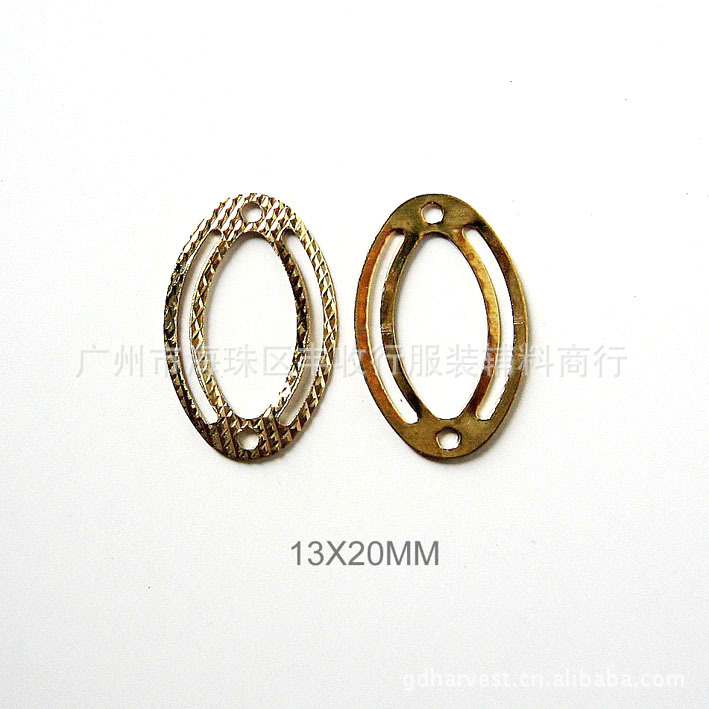 各种新款表面雕花服装辅料铜片 压花片