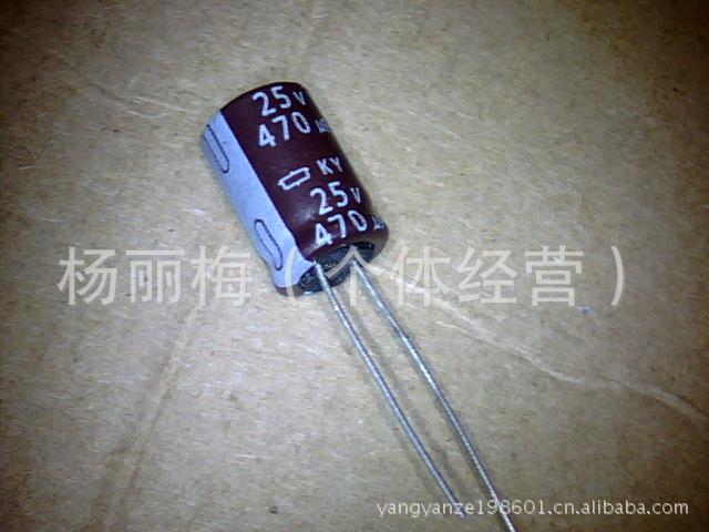 現供应拆机电解电容25V470UF