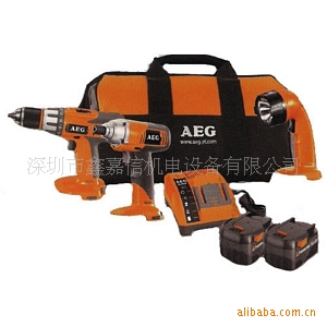 批发零售德国AEG充电锂电池套装工具JP14B