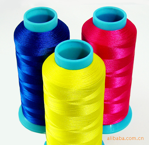 110克装4000米108D/2 竞宏牌涤纶丝绣花线 有色优质绣花线