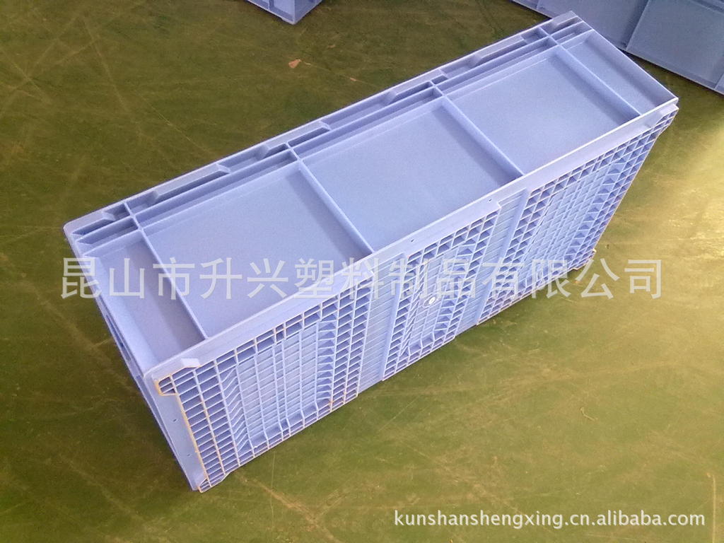 供应塑料物流箱730-365-210汽车物流箱，昆山塑料周转箱