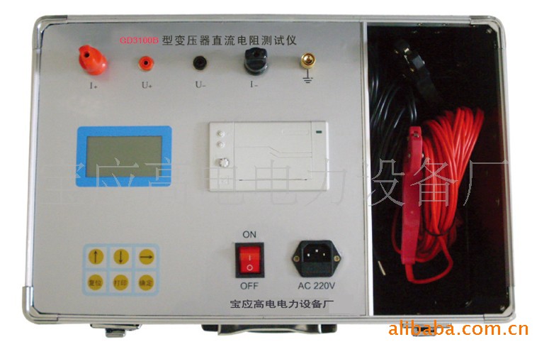 直流电阻测试仪."10A 5A 3A"变压器直流电阻快速测试仪