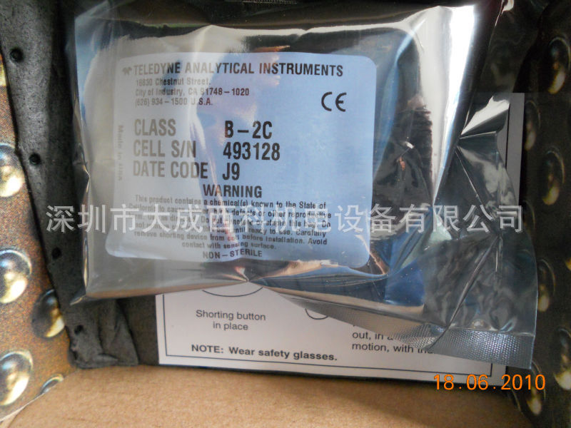 现货TELEDYNE 微量氧分析仪器探头/燃料电池 B-2C L-2C A-5 B-3