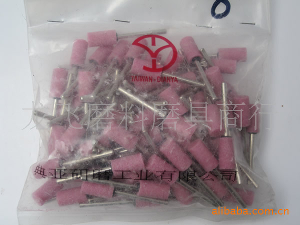 台湾典亚砂轮磨头电磨头火石子金属打磨磨头6mm打磨片木工专用