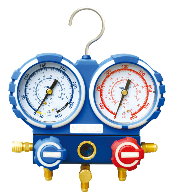 新冷媒双表组 R410冷媒表 环保冷媒表组 VMG-2-R410