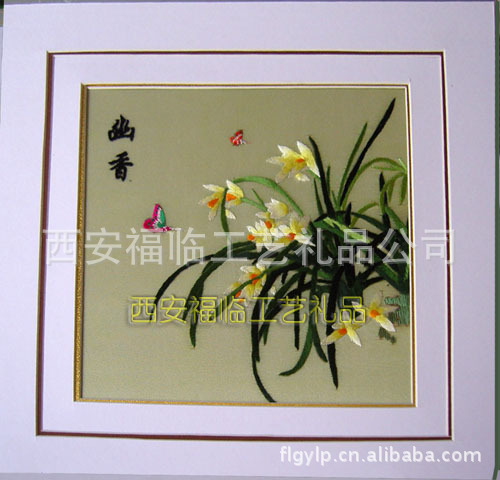 Handicraft 2018 new pattern supply China manual Suzhou embroidery Painting core finished product wholesale Tender feeling