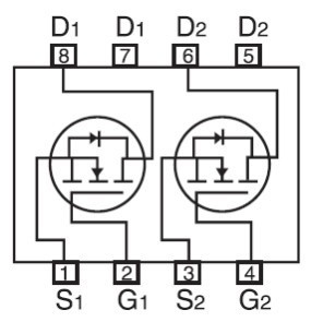 双沟道N-MOSFET MEM2306SG系列 IC电子元器件微盟