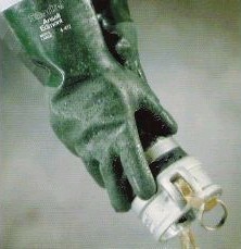 Ansell安思尔4-414防化手套安思尔防化手套 安思尔耐酸碱防护手套