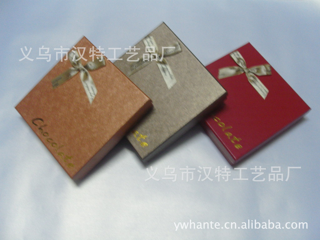 汉特工艺品厂家供应精美糖果礼品盒，巧克力包装盒