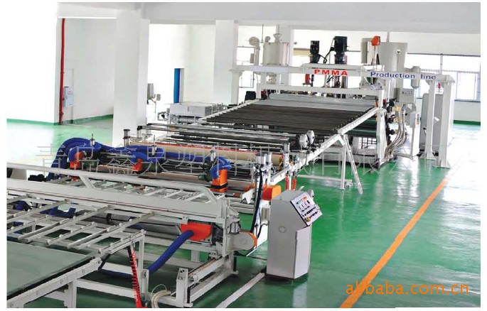 供应PMMA亚克力片板生产线，塑料板材生产设备